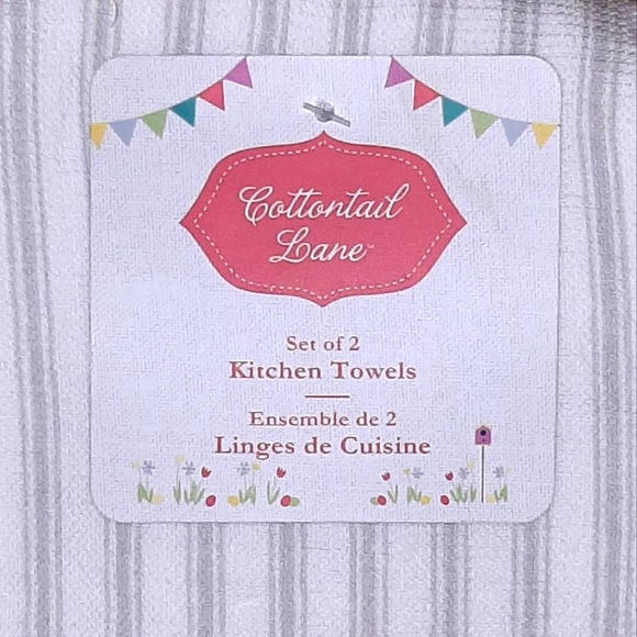 Easter Kitchen Towels - Set of 2 NWT - Picture 7 of 7